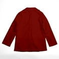 thumbnail image 4 of Kiijoy Big Girls Suit Jacket Long Sleeve Lapel Open Front Casual Waistcoat, Sizes 5-14, 4 of 8