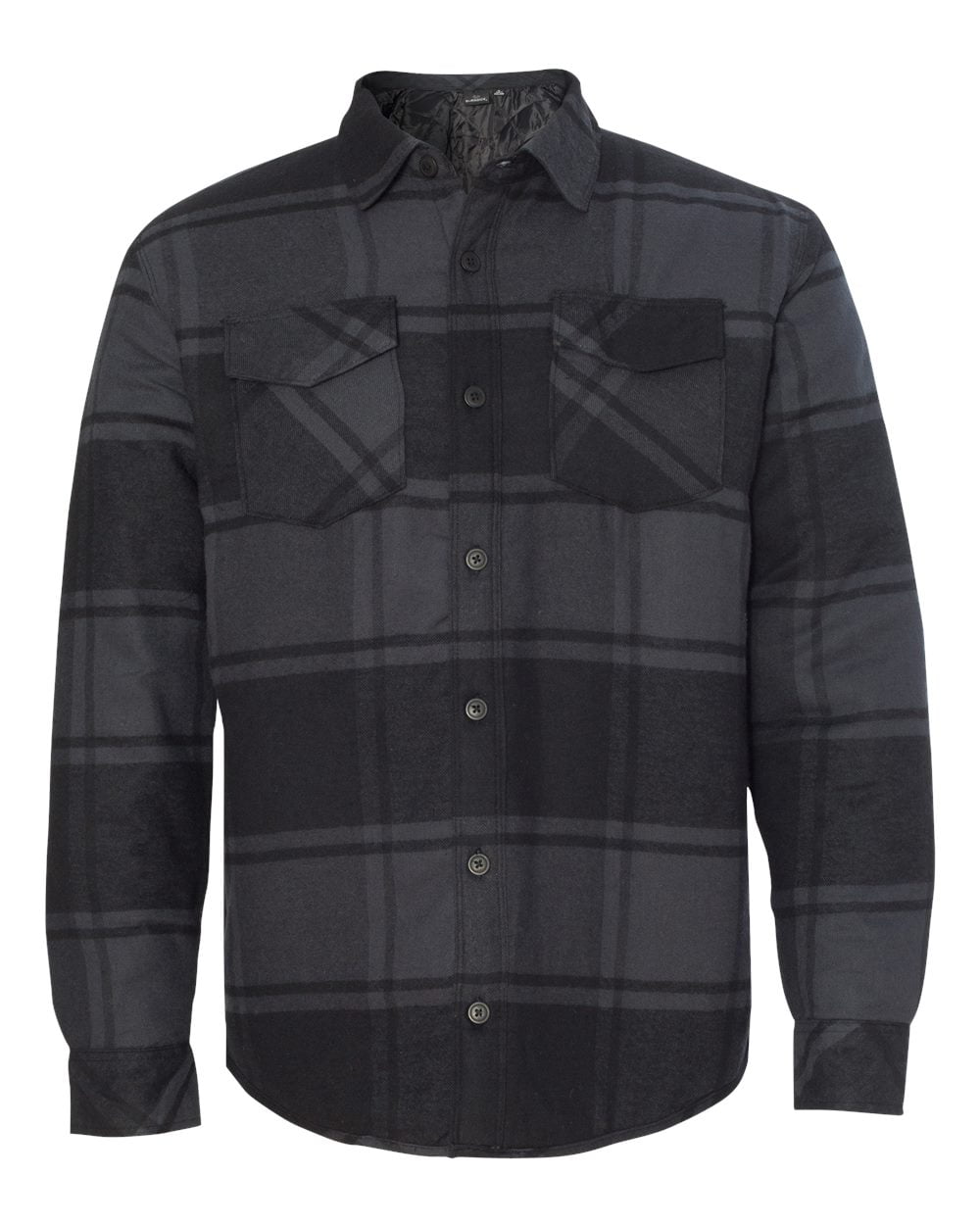 Burnside Quilted Flannel Jacket Size up 