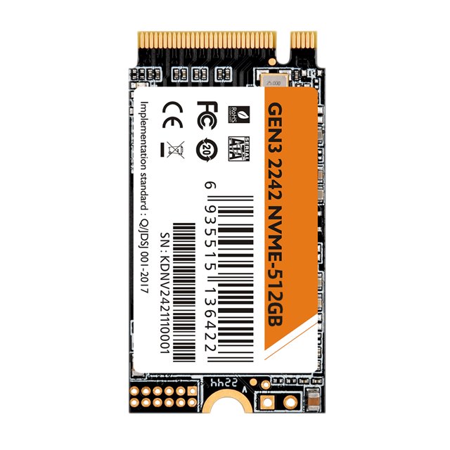 128/256/512 GB 1 TB SSD Velocidad de lectura 855-2289 MB/S Disco de estado sólido para portátil delgado Sywqhk Para estrenar