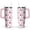 Pink-7, variant on 40oz Cute Watermelon Pattern Stainless Steel Flip Straw Tumbler Spill Proof Travel Cup Double Wall Vacuum Insulated Coffee Mug with Top Handle