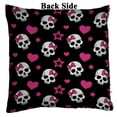 thumbnail image 2 of ABPHQTO Pink Bowknot Love Skull Reversible Sirena Lentejuelas Funda de almohada Decoración para el hogar Funda de cojín 50x50 cm ABPHQTO FishPillow-ZK-47-20x20, 2 of 2