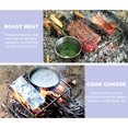 thumbnail image 2 of YSNOOWE 1Set Stainless Steel Grill Stand Silver for Grill Accessory Camping Tool, 2 of 5