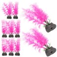 thumbnail image 2 of Aquarium Grass Artificial Plant Plastic 10Pcs 3.9X1.2X0.8In, 2 of 6