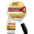 thumbnail image 4 of Just Potent Ultra-High Absorption Turmeric Curcumin with Bioperine | 3-Month Supply | Joint Health, Bone and Antioxidant | 90 Capsules, 4 of 10