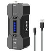 Xvive P1 Phantom Power Supply Portable 48/12V Phantom Power Adapter for Conderser Microphone, DI Box and Recording Equipment