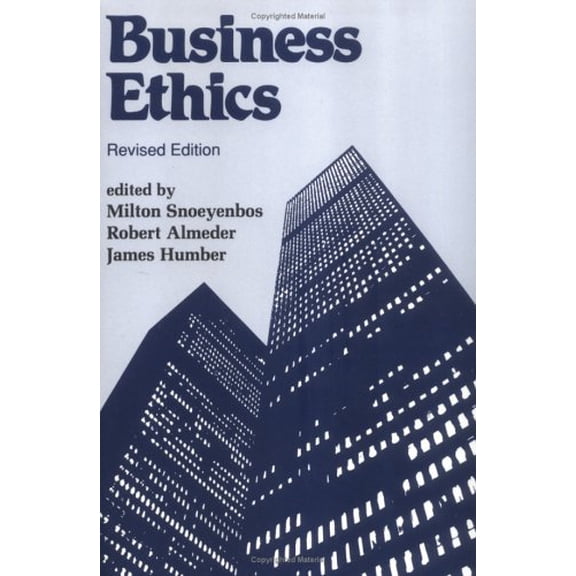 Pre-Owned Business Ethics: Corporate Values and Society Paperback