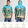 thumbnail image 6 of The Octonauts Unisex Sweatshirts Loose Pullover Sweater Hooded Hoodie 3D Printing Jacket Winter Fall Clothes M, 6 of 7