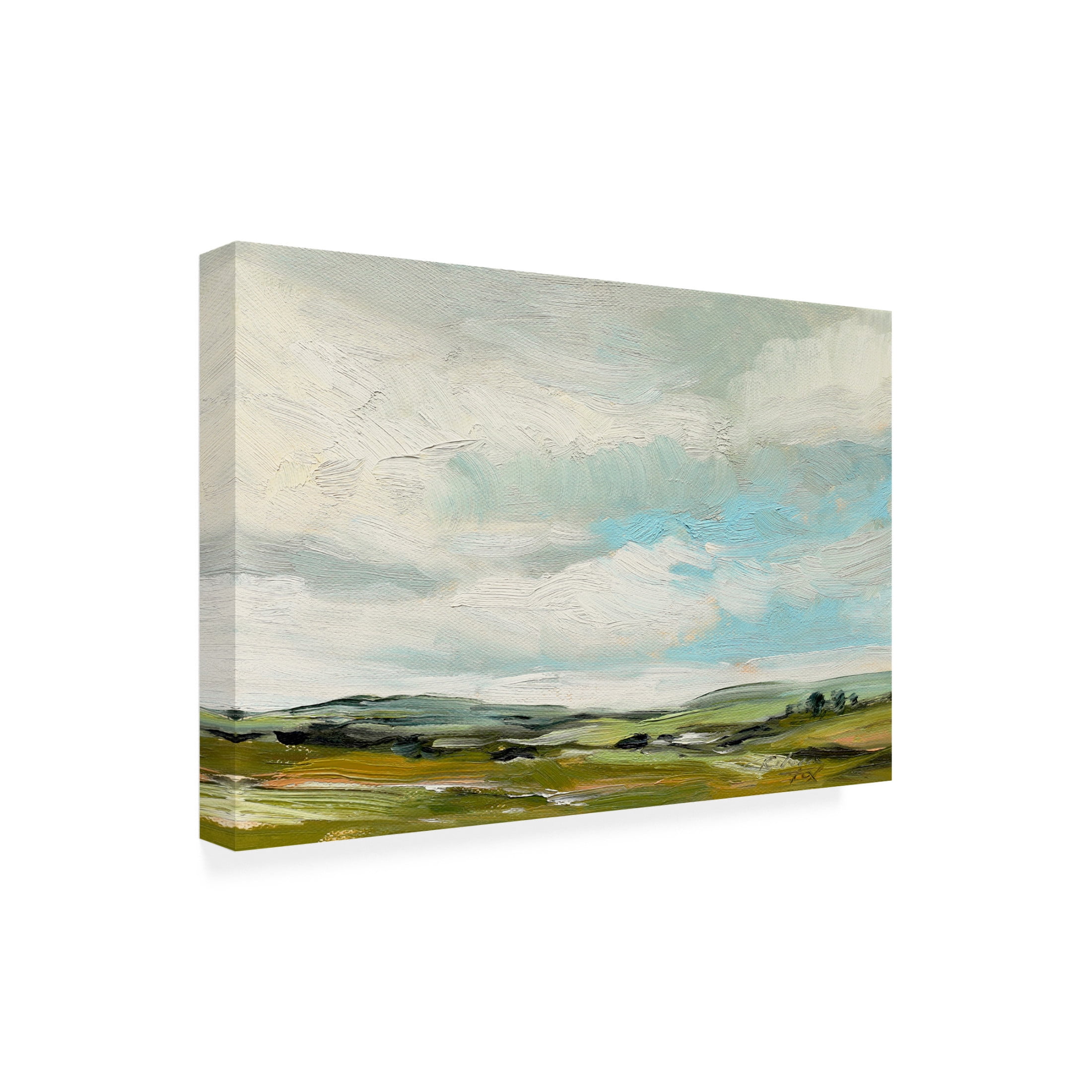 Canvas Wall Art - Rebecca Fox 'Countryside' Wall Art for Living Room, Bedroom, or Office Décor by Trademark Fine Art - 32 x 22 Inches