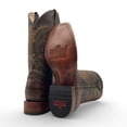 thumbnail image 4 of The Western Shops Men's Leather Crocodile Print Midcalf Square Toe Western Cowboy Boot, 4 of 6
