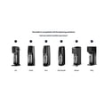 thumbnail image 2 of Botellas de carbonatación SodaStream Slim, 1 litro, paquete de 2, negras SodaStream NA, 2 of 8