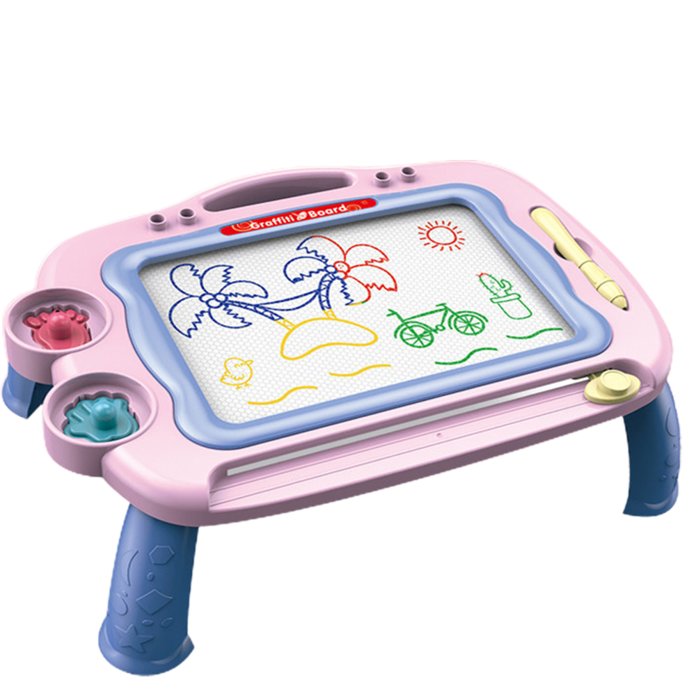 Children Writing Board Table Early Learning with Legs Imagination Table (Sea