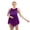 Dark Purple, variant on renvena Women Girls Lyrical Dance Costume Sweetheart Sequins Ballet Dance Dress High Low Skirt