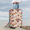 thumbnail image 3 of Lsque Cooking Bbq Printed Luggage Cover, Travel Luggage Protector,Scratch and Dirt Resistant, Fits 18-32 Inch Luggage - X-Large, 3 of 9