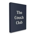 thumbnail image 4 of Stupell Industries Couch Club Phrase Typography Painting Gallery Wrapped Canvas Art Print Wall Art, 36 x 48, 4 of 8
