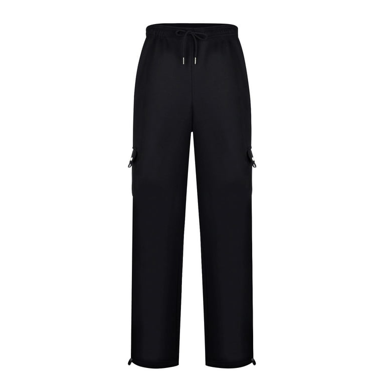 SUPREME FASHIONABLE Men's Sporty Work Pants with Button Pockets
