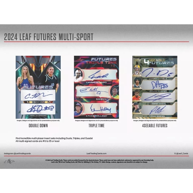 2024 Leaf Futures Multi-Sport Blaster Box - Walmart.com