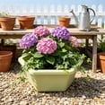 thumbnail image 4 of Hexagon Planter Pot Thickened Modern Plastic Flower Container with Drainage Hole for Indoor Outdoor Balcony Garden Home, 4 of 6