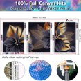 thumbnail image 7 of YALKIN 3Pcs Abstract Flower 5D Diamond Painting Kits for Adults Kids Beginners DIY Full Round Drill Paint by Diamonds Kits for Home Wall Decor 11.8x15.7in, 7 of 7