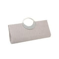 thumbnail image 5 of Narrster 1Pc Fashion Glitter Handbag Fashion Evening Clutch Magnetic Snap Purse for Wedding Dinner(Beige), 5 of 10