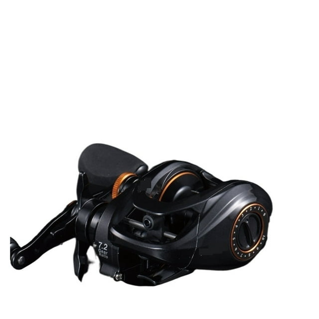 Baitcasting Reel Magnetic Braking System Fishing Wheel 204g 5KG Max Drag 8+1BBs 7.2:1 High Speed ,Rigid Aluminum Skeletal Frame