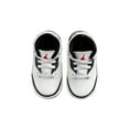 thumbnail image 4 of Toddler's Jordan 3 Retro "Cement Grey" Summit Wht/Fire Red (DM0968 106) - 10, 4 of 4
