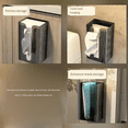 thumbnail image 2 of 2Pcs Punch-Free Tissue Box Wall-Mounted Paper Towel Napkin Storage Box Bathroom Toilet Kitchen Tissue Holder, 2 of 5