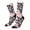 2 Black-2, variant on Black Snake Print Adult Socks for Men & Women,Calf Socks, Ankle Socks,Boots Socks,Breathable Casual Sock,Unisex Crew Socks