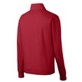 thumbnail image 6 of SPORT-TEK Boy's Fleece Full-Zip Jacket_Deep Red_XL, 6 of 6