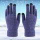 thumbnail image 4 of Guantes de Invierno A Prueba de Viento Pantalla Táctil Guantes de Tejer Térmicos Cálidos Unisex Verde Oscuro Sunnimix, 4 of 8