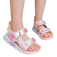 thumbnail image 3 of Otqutp Sport Shoes for Children Sports Sandals for Children School Sandals Thick Soled Beach Shoes Girl Child Flat Shoes Dress Shoes, 3 of 9