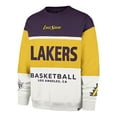 thumbnail image 2 of Unisex '47 Gold Los Angeles Lakers 2024/25 City Edition On Five Maximalist Pullover Sweatshirt, 2 of 3