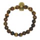 thumbnail image 1 of Pulsera elástica de piedras preciosas para yoga para hombre y mujer. Máscara de oro, 1 of 9
