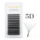 thumbnail image 1 of MASSCAKU W Shape 3D 4D 5D Premade Volume Easy Fans Nature Soft Light Pestañas individuales Clover Bloom Extensión de pestañas postizas Dengxun unisex, 1 of 2