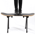 thumbnail image 3 of Table de Camping Pliable Pied de Planche à Roulettes 1 Paire de Support Compact Portable Fournitures DIY Bureau Banc Pied, 3 of 6
