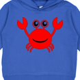 thumbnail image 3 of Inktastic Cute Red Crab Toddler Hoodie, 3 of 4