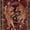 ARN037-BLOOM, variant on GENIMO 2'x3' Area Rug for Entryway, Machine Washable Non Slip Low Pile Indoor Door Mat for Front Door Kitchen Bathroom, Soft Animal Print, Dusty Red