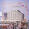 thumbnail image 4 of Twin Size Solid Wood Headboard with Adjustable Height, Durable Metal Legs, Button Tufted Linen-Like Fabric & Nailhead Trim for Bedroom, 4 of 10