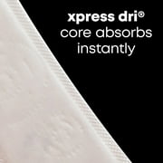 U by Kotex Clean & Secure Panty Liners, Light Absorbency, Regular Length, 129 Count