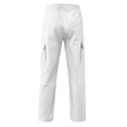 thumbnail image 5 of WERYOUNG Kids Cargo Pants With Pockets Elastic Waist Wide Leg Trousers Boys Girls Back To School Pants 11-12 Years, 5 of 5