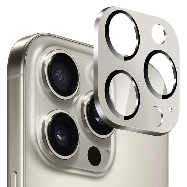 Protector de Lente para Cámara ZERODAMAGE SAHARA iPhone 16 Pro Paquete de 2