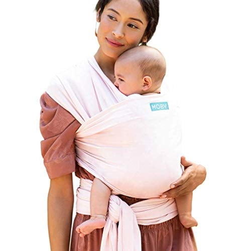 Moby Wrap Portabebés Moby Clásico Portabebés para recién nacidos y bebés Ajustable