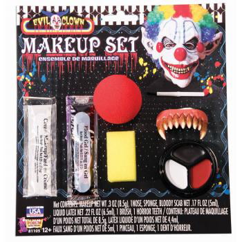 Evil Clown Makeup Kit -