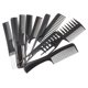 thumbnail image 5 of Juego de peines de plástico para el cabello, kit profesional para peinar el cabello, regalo de peluquería profesional, juego negro, juego portátil, accesorios para el cuidado del cabello,, 5 of 5