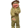 thumbnail image 6 of Silly Onesie Funny Monster Hooded Fleece Pajamas, Adult Soft Plush One-Piece Loungewear,  Halloween Cosplay Costume Christmas Birthday Party Pop Performance Outfits, 6 of 29