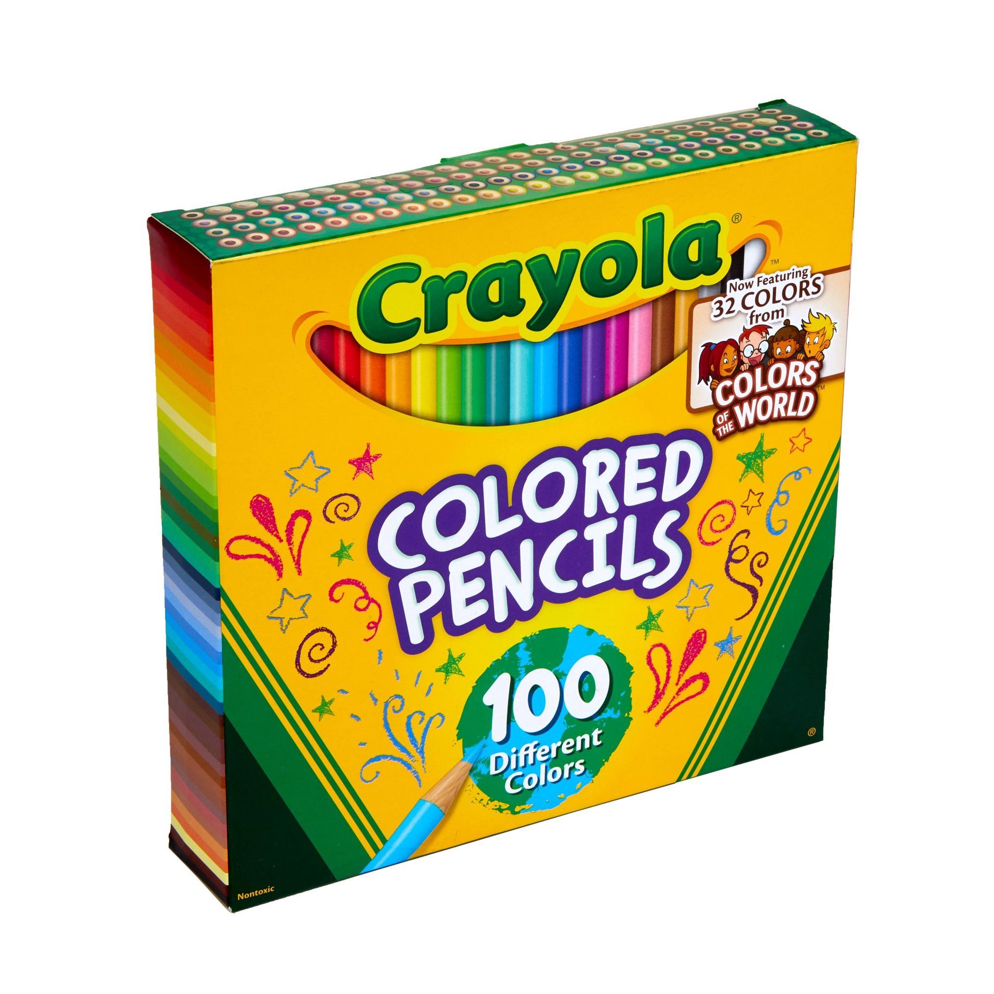 Crayola Colored Pencils, School Supplies, With Colors of the World ...