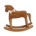 thumbnail image 4 of Elodie Wooden Rocking Horse Decor Collectible Gift Ornament for Indoor Office Shelf, 4 of 8