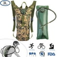 thumbnail image 6 of Outdoor Hydration Backpack Lightweight Hydration Pack with 3L Water Bladder Water Backpack for Hiking Running Biking Climbing Jungle, 6 of 10
