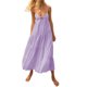 thumbnail image 1 of Vestido De Mujer Cami Color SóLido Correa De Espagueti Sin Espalda Tie-Up Party Beach Vestido De Una LíNea, 1 of 2