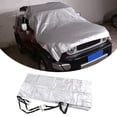 thumbnail image 6 of TINKI Windshield Snow Cover Compatible withToyota FJ Cruiser 2007-2021, Waterproof/Windproof/Dustproof/Sun Protection/Car Windshield Cover Winter Summer, 6 of 6