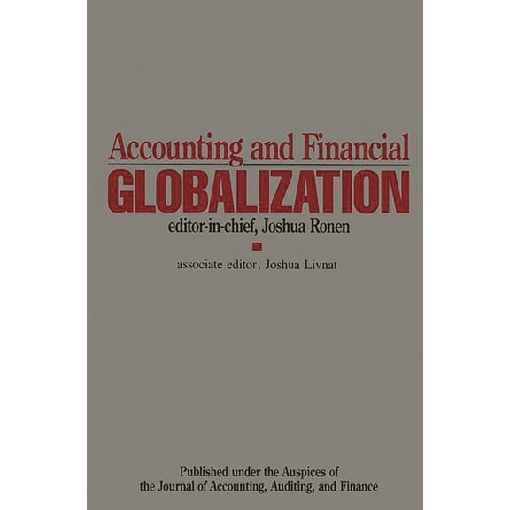 Accounting and Financial Globalization (Hardcover)